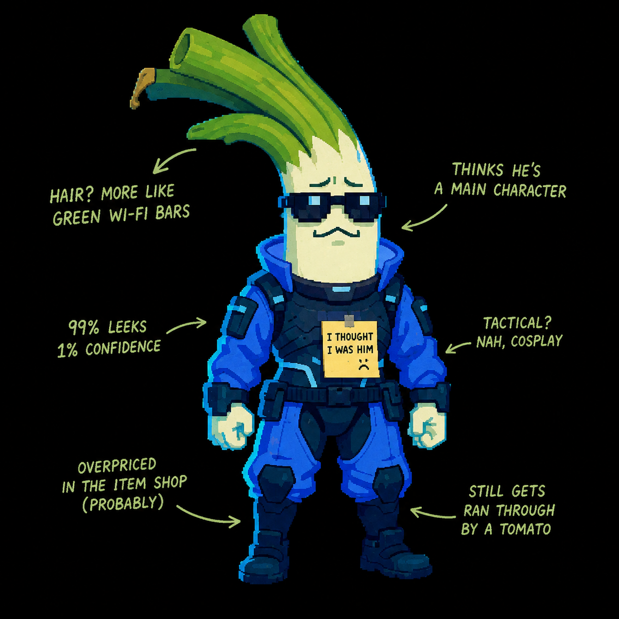 CYBERLARP Mascot